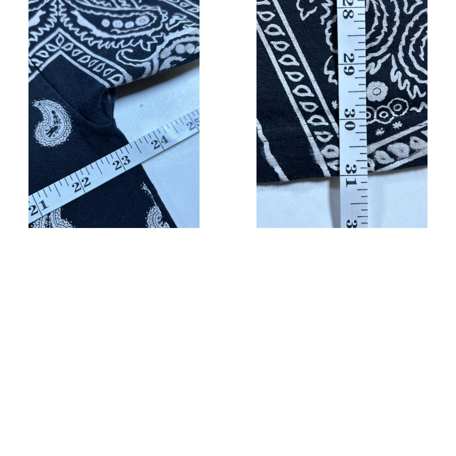 Vintage VINTAGE Hybrid T Shirt Mens XL Black Paisley Bandana Skater Grunge 00s Size US XL / EU 56 / 4 - 9 Thumbnail