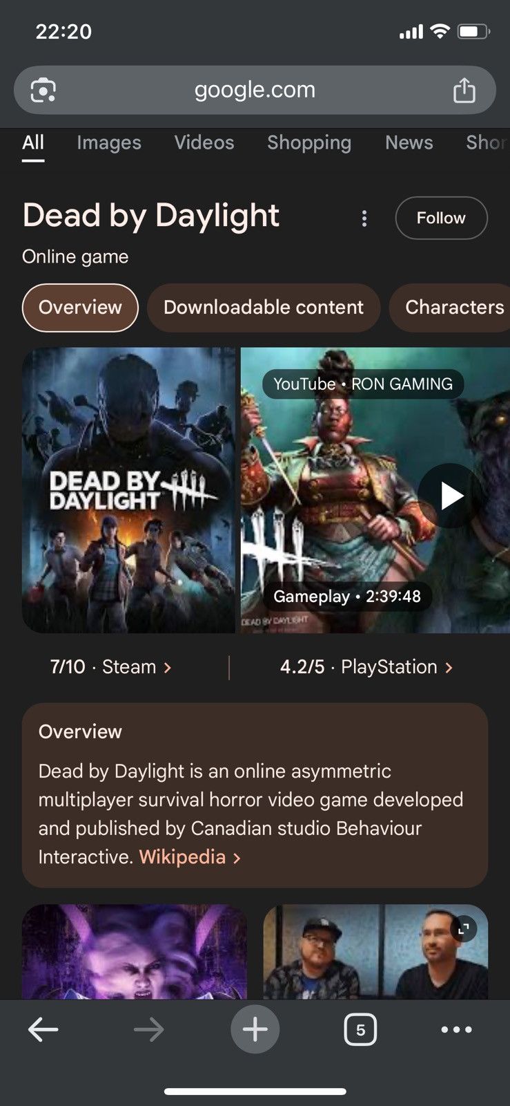 Expert Horror × Japanese Brand × Nintendo Rin Yamaoka Spirit Dead By Daylight Merchandise Tee Size US L / EU 52-54 / 3 - 9 Thumbnail