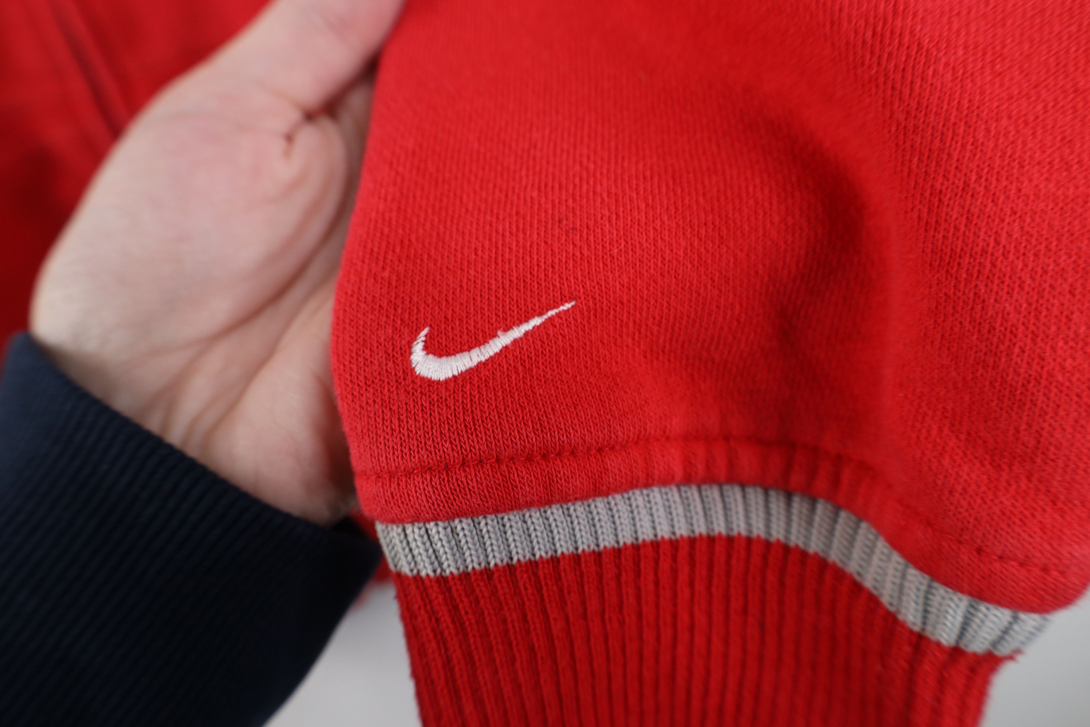 Nike Vintage Y2K Nike Swoosh Ohio State University Zip Hoodie Size XL / US 12-14 / IT 48-50 - 8 Thumbnail