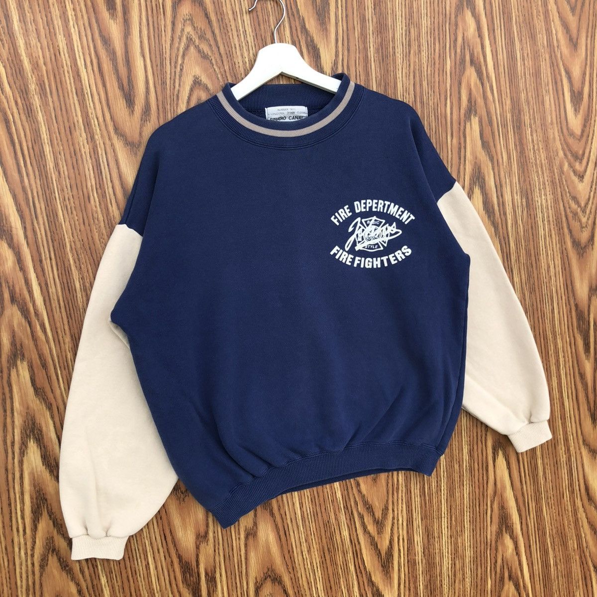 Vintage Vintage Fire Department Rescue Crewneck Sweatshirt Size US L / EU 52-54 / 3 - 3 Thumbnail
