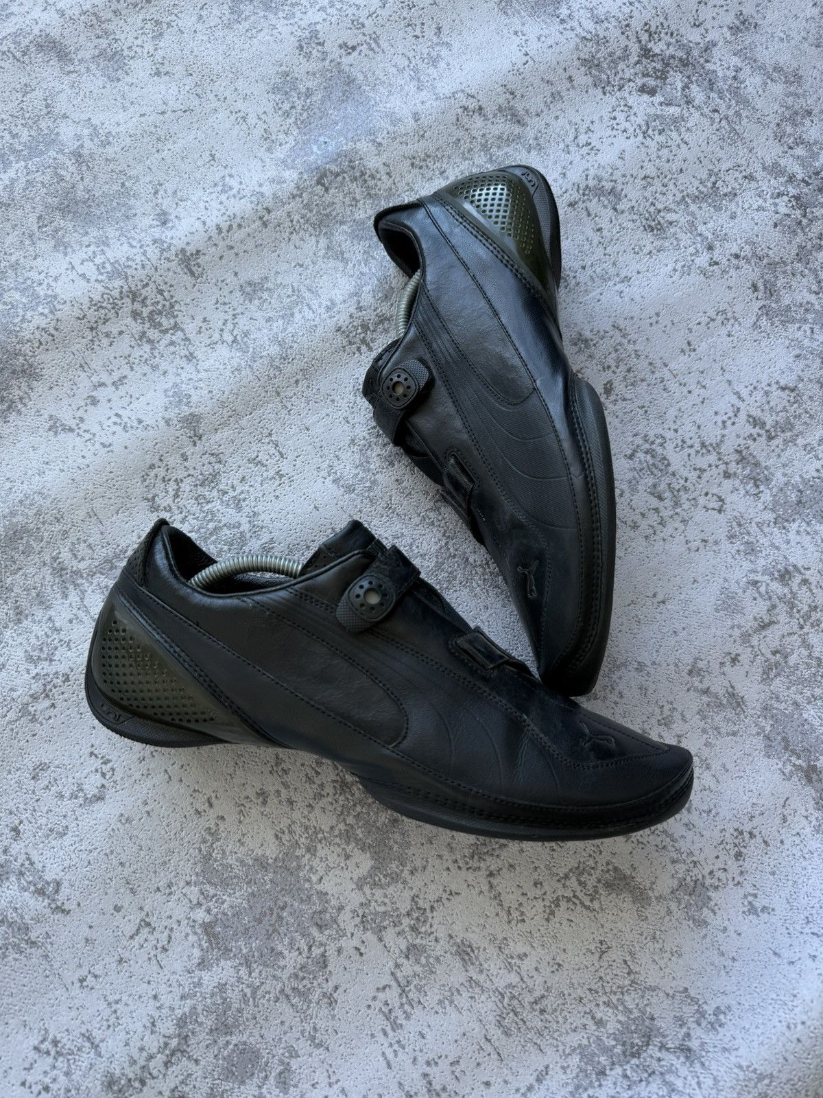 Puma Vintage Puma Cat Leather Y2K Shoes Size US 11.5 / EU 44-45 - 3 Thumbnail