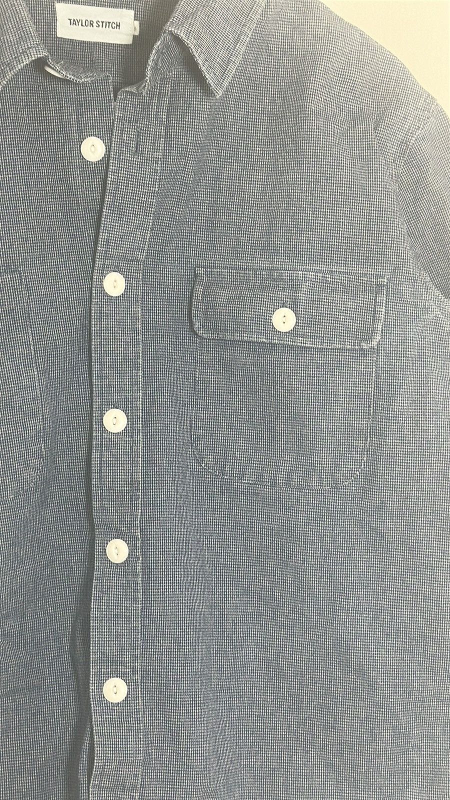 Taylor Stitch Taylor Stitch, CPO Jacket, Blue with White, Size S/M (38) Size US S / EU 44-46 / 1 - 5 Thumbnail