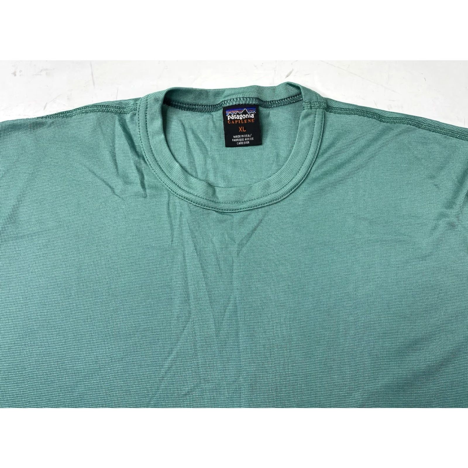 Patagonia Patagonia T-Shirt Mens XL Green Capilene Short Sleeve Crew Neck Activewear Hiking Running Casual Logo Size US XL / EU 56 / 4 - 2 Thumbnail