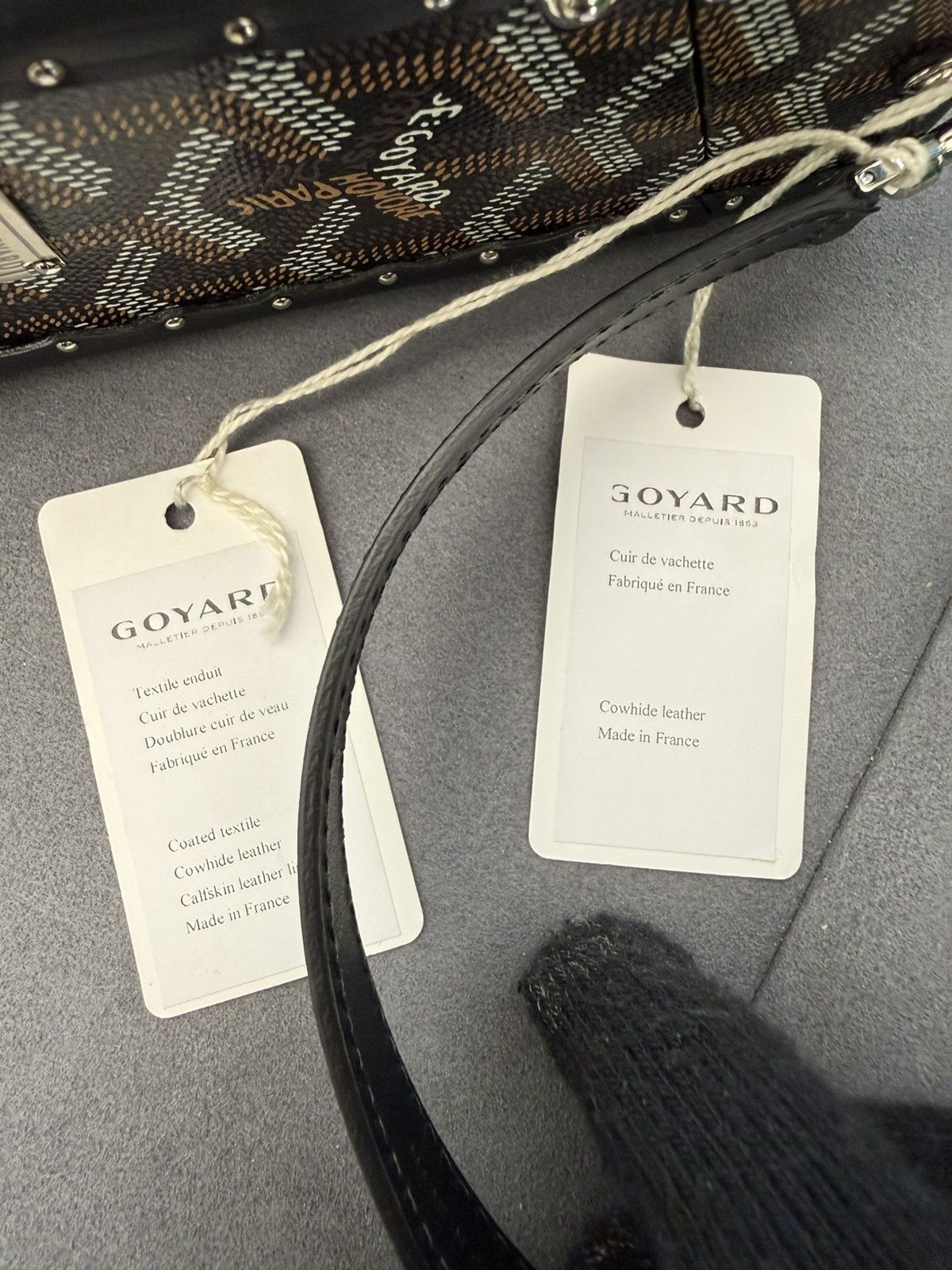 Goyard Goyard Trunk Bag Crossbody Black NEW + Shoulder strap Size ONE SIZE - 19 Thumbnail