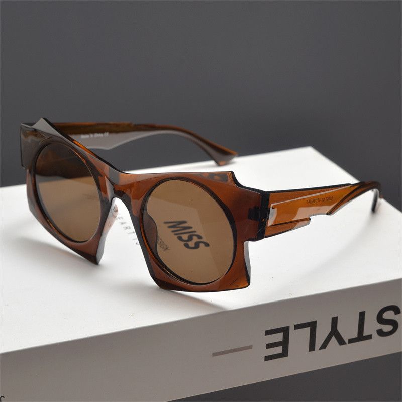 Electric Visual Vibe Street ins style custom avant-garde sunglasses Size ONE SIZE - 2 Thumbnail