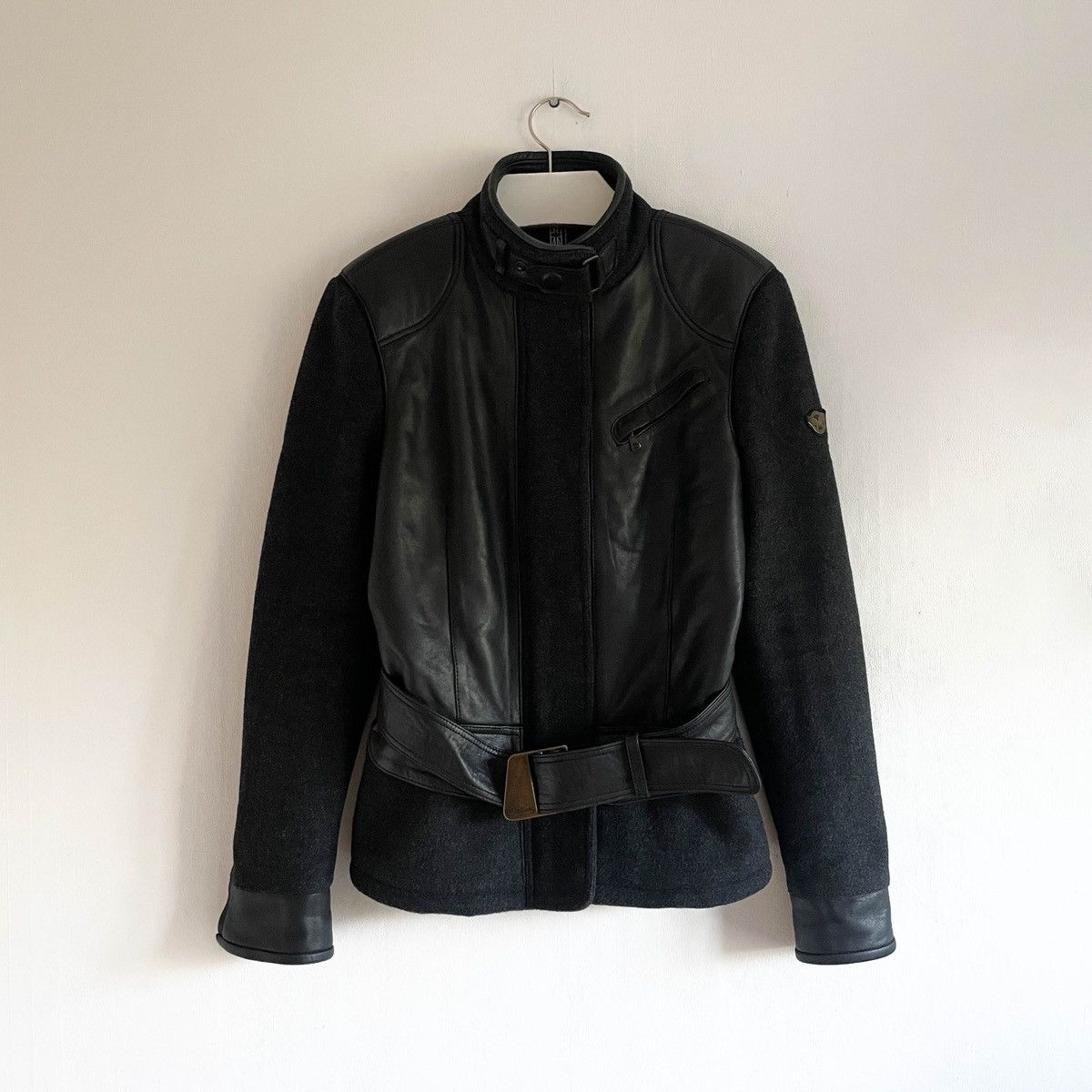 Matchless Matchless Vintage Rider Leather Belted Jacket Size M / US 6-8 / IT 42-44 - 1 Thumbnail
