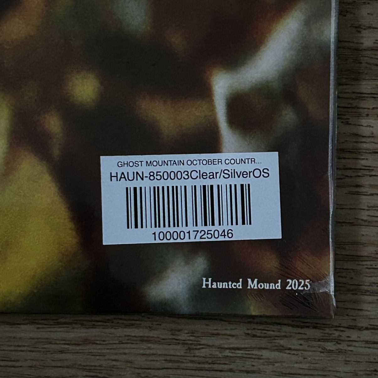 Haunted Mound Clear / Silver Sealed Ghost Mountain October Country Vinyl Size ONE SIZE - 4 Thumbnail