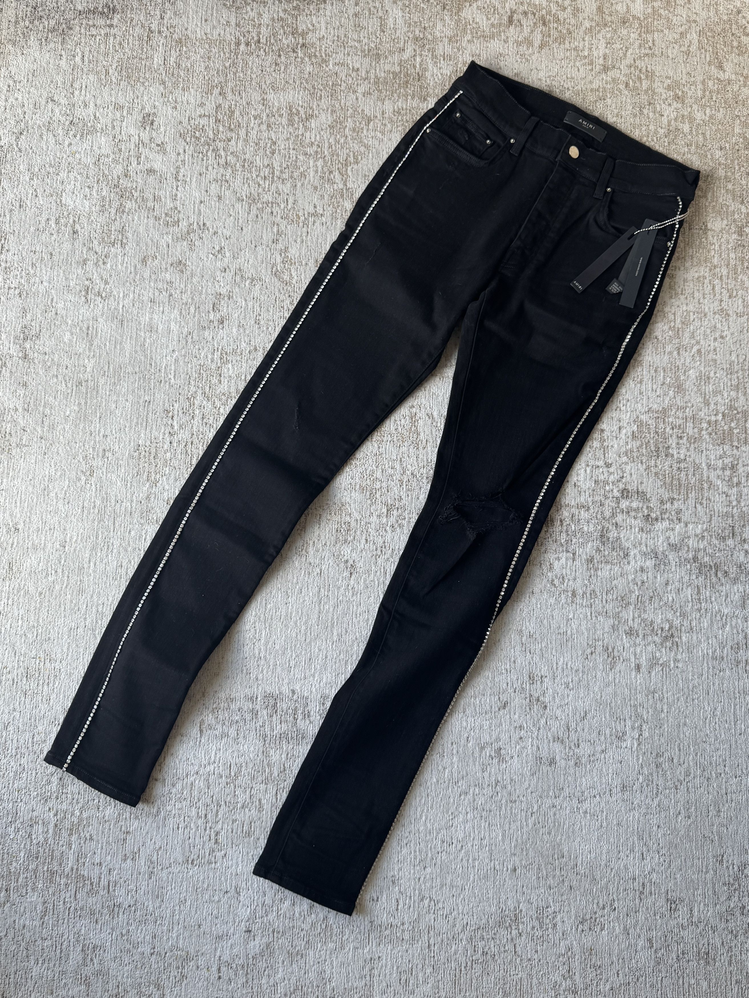 Amiri AMIRI CRYSTAL TRACK | SIZE 31 Size US 31 - 2 Thumbnail