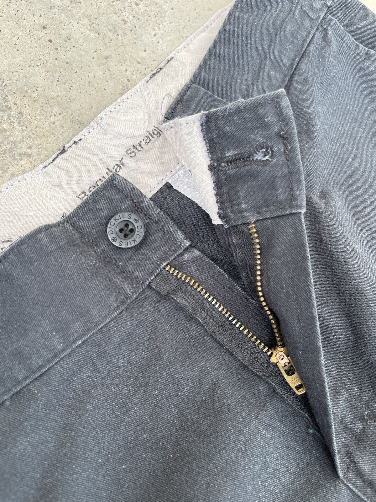 Carhartt × Dickies × Vintage Vintage Faded Distressed Dickies Black Pants Size US 33 - 8 Thumbnail