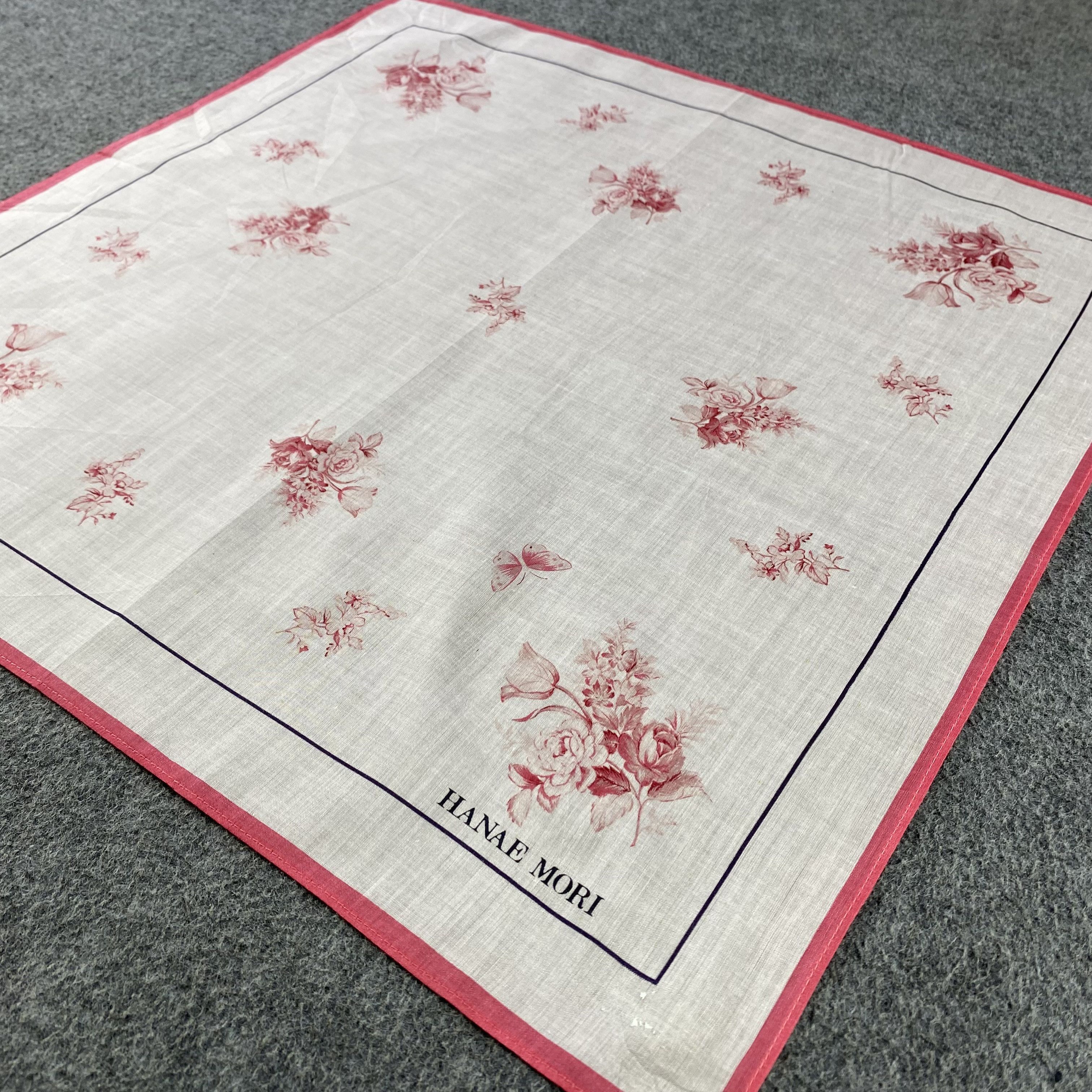 Hanae Mori Hanae Mori Handkerchief/Neckerchief/Bandana HC711 Size ONE SIZE - 2 Thumbnail