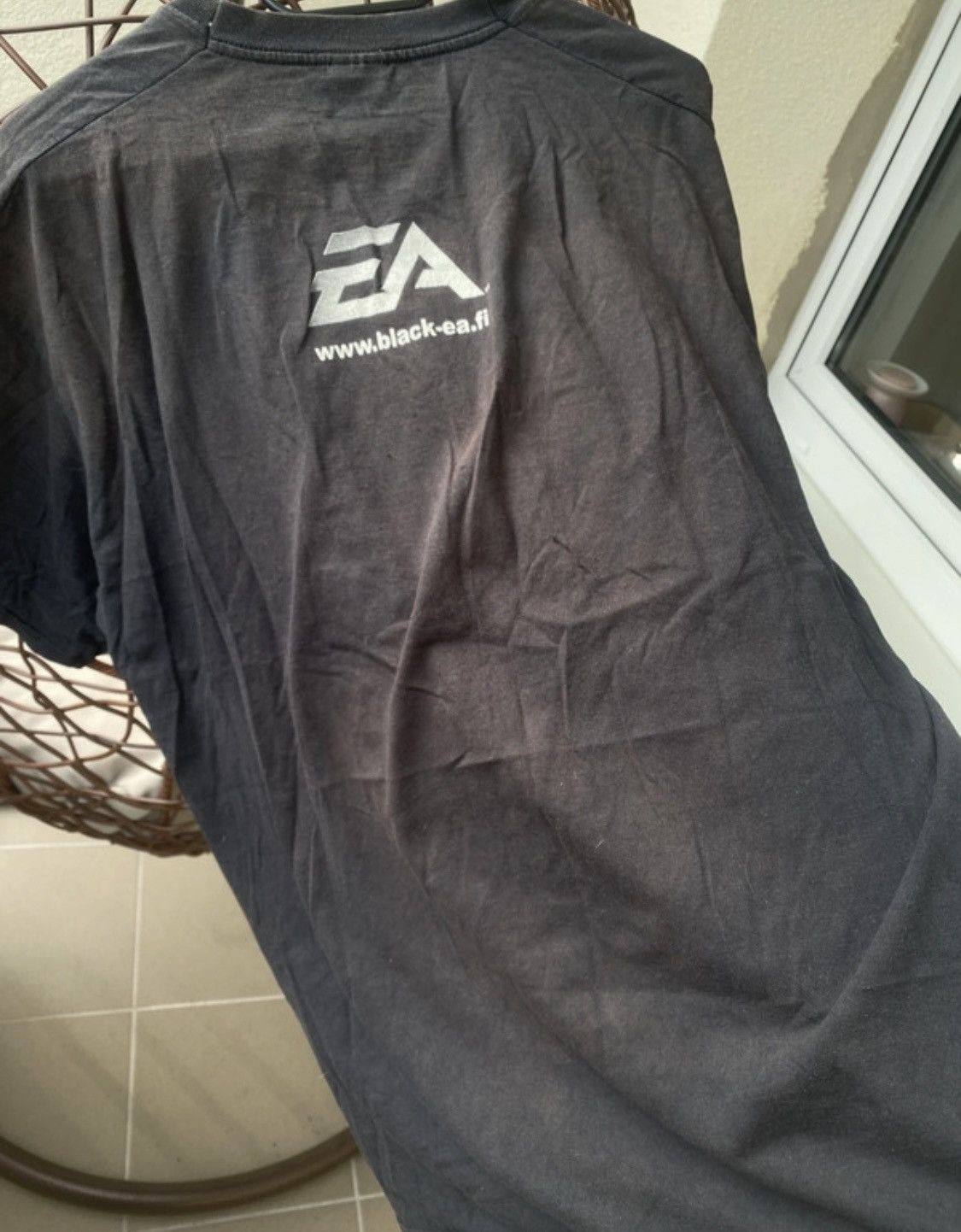 Vintage Ultra rare gaming black ps2 promo EA promo vintage tee 00s Size US XL / EU 56 / 4 - 14 Thumbnail