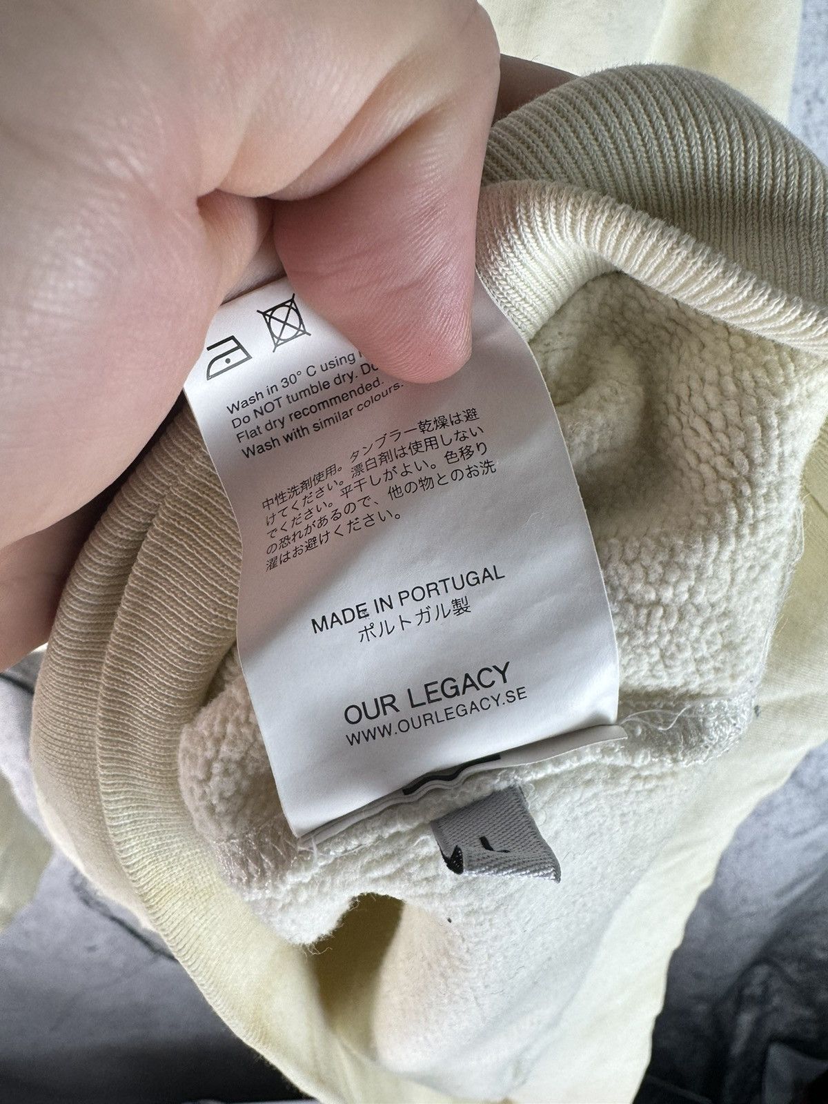 Our Legacy Our Legacy Nicotine Loop Great hoodie Size US L / EU 52-54 / 3 - 5 Thumbnail