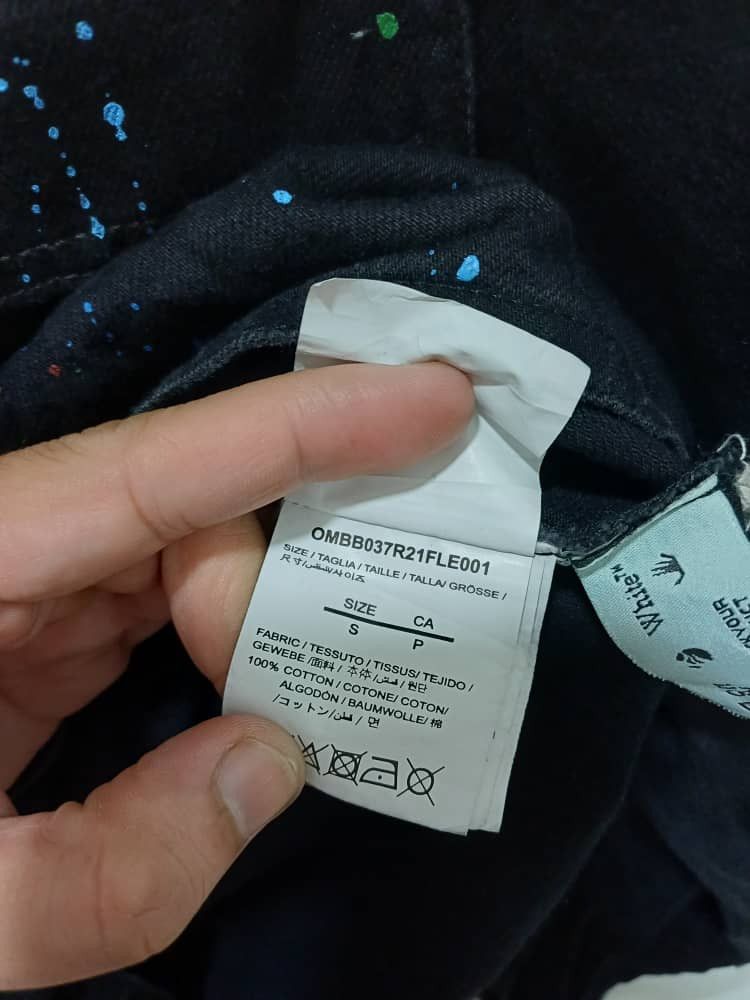 Off-White OFF WHITE X VIRGIL ABLOH DENIME JACKET Size US M / EU 48-50 / 2 - 7 Thumbnail