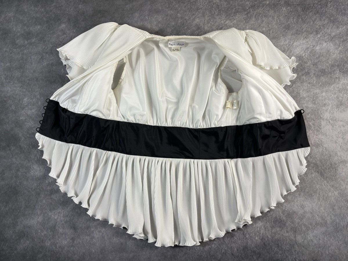 Japanese Brand × Other × Vintage 1980s Vintage Pleats Blouse Issey Miyake Style Ruffle Shirt Size XL / US 12-14 / IT 48-50 - 4 Thumbnail