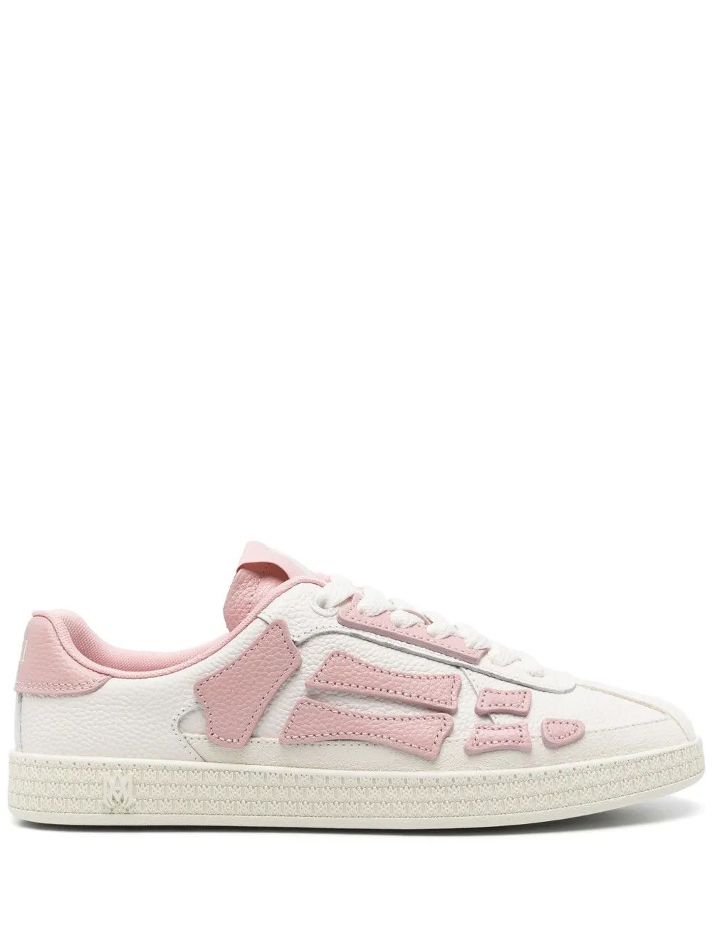 o1s1wg110326 Pacific Bones Sneakers in White/Pink