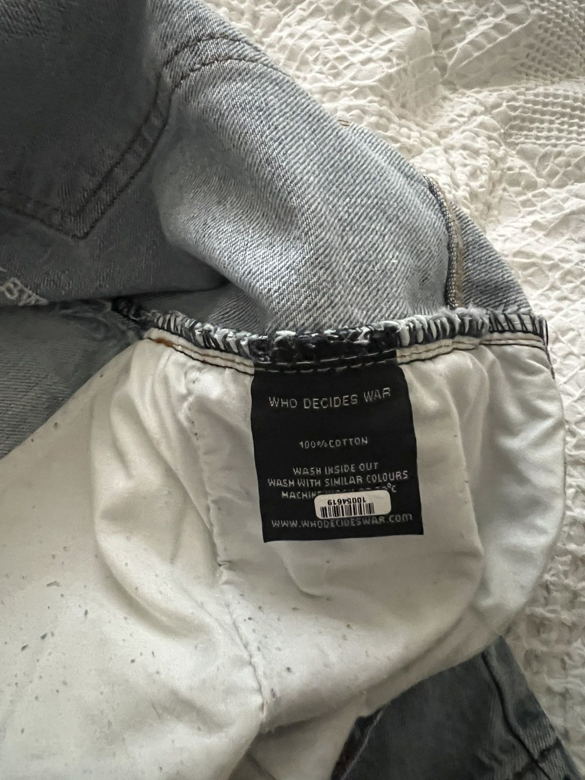 Who Decides War Who Decides War Scripture Jeans size 36 Size US 36 / EU 52 - 5 Thumbnail