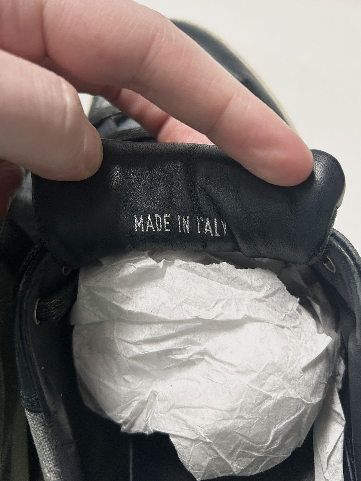 Dior SS2011 Low-Top Leather Panel Sneakers Size US 7.5 / EU 40-41 - 8 Thumbnail
