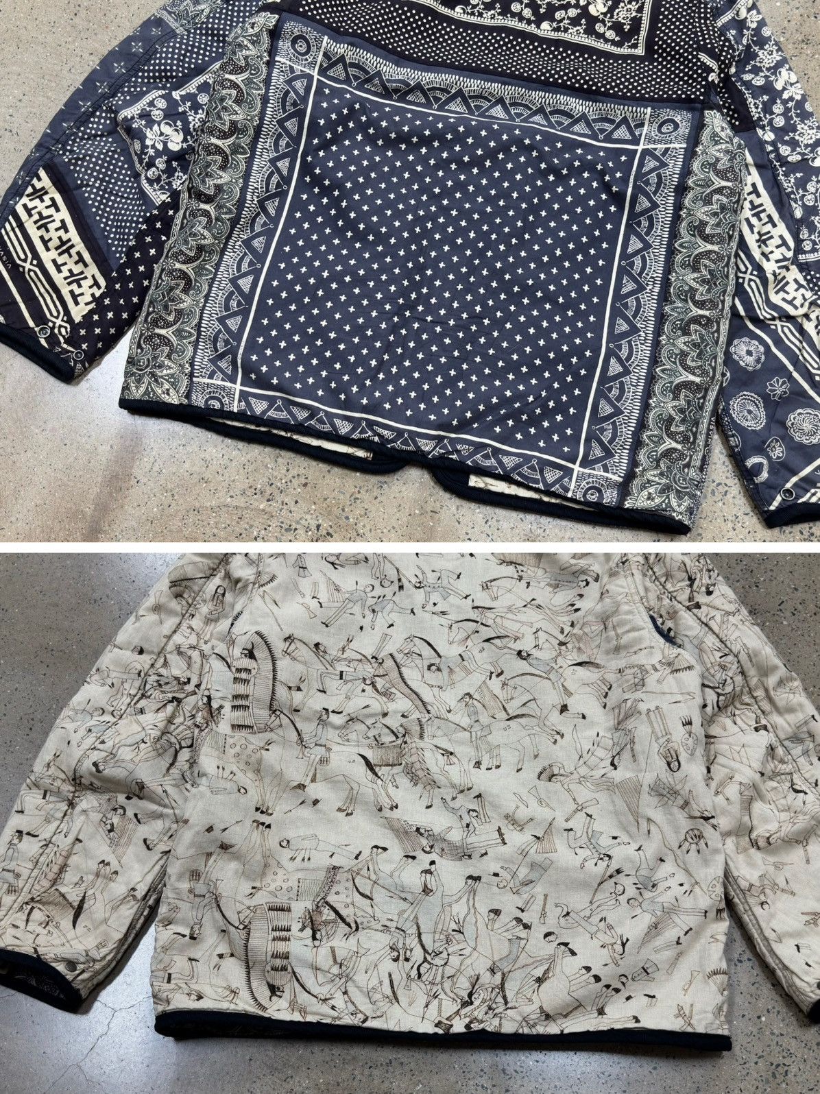 Visvim Visvim ict iris jkt bandana（reversible），size4 Size US XL / EU 56 / 4 - 6 Thumbnail