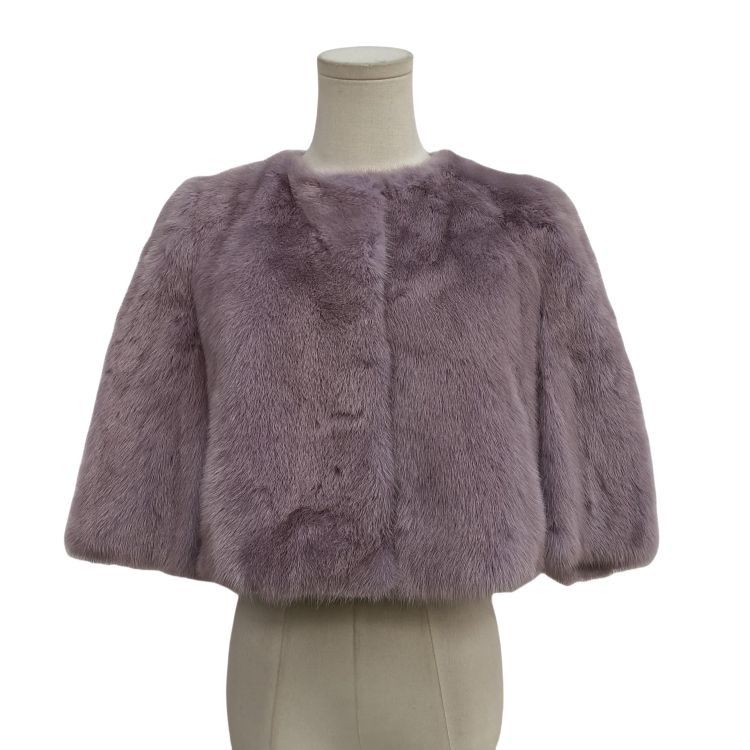 Miu Miu Miu Miu Purple Mink Fur Coat Size 40 Size S / US 4 / IT 40 - 1 Thumbnail