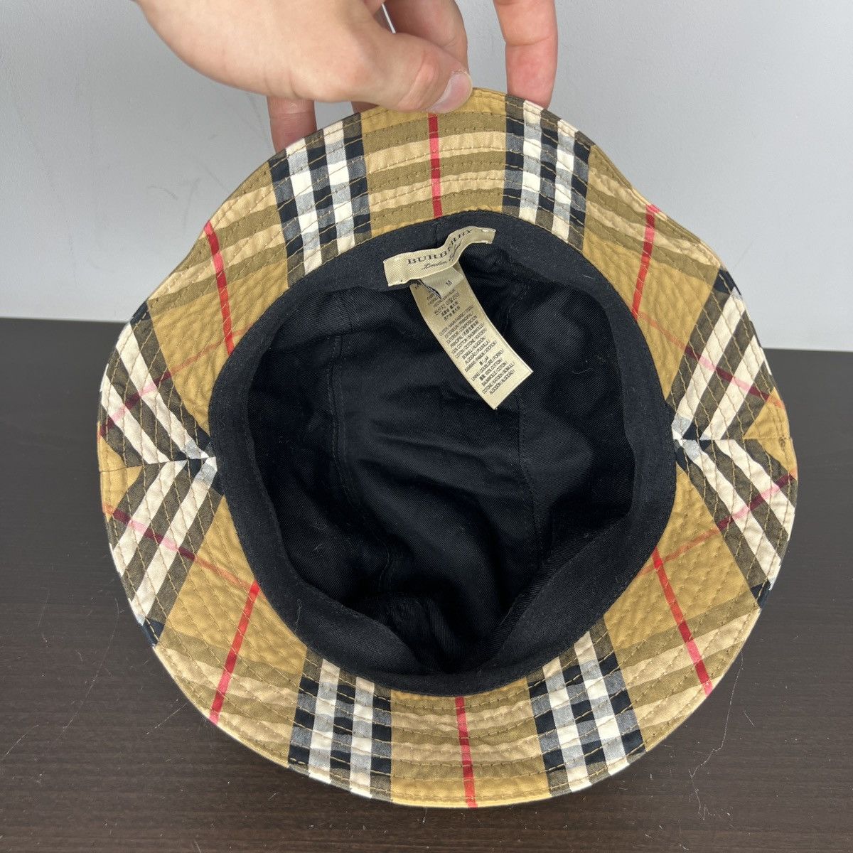 Burberry Burberry Bucket Hat Nova Check Size ONE SIZE - 6 Thumbnail