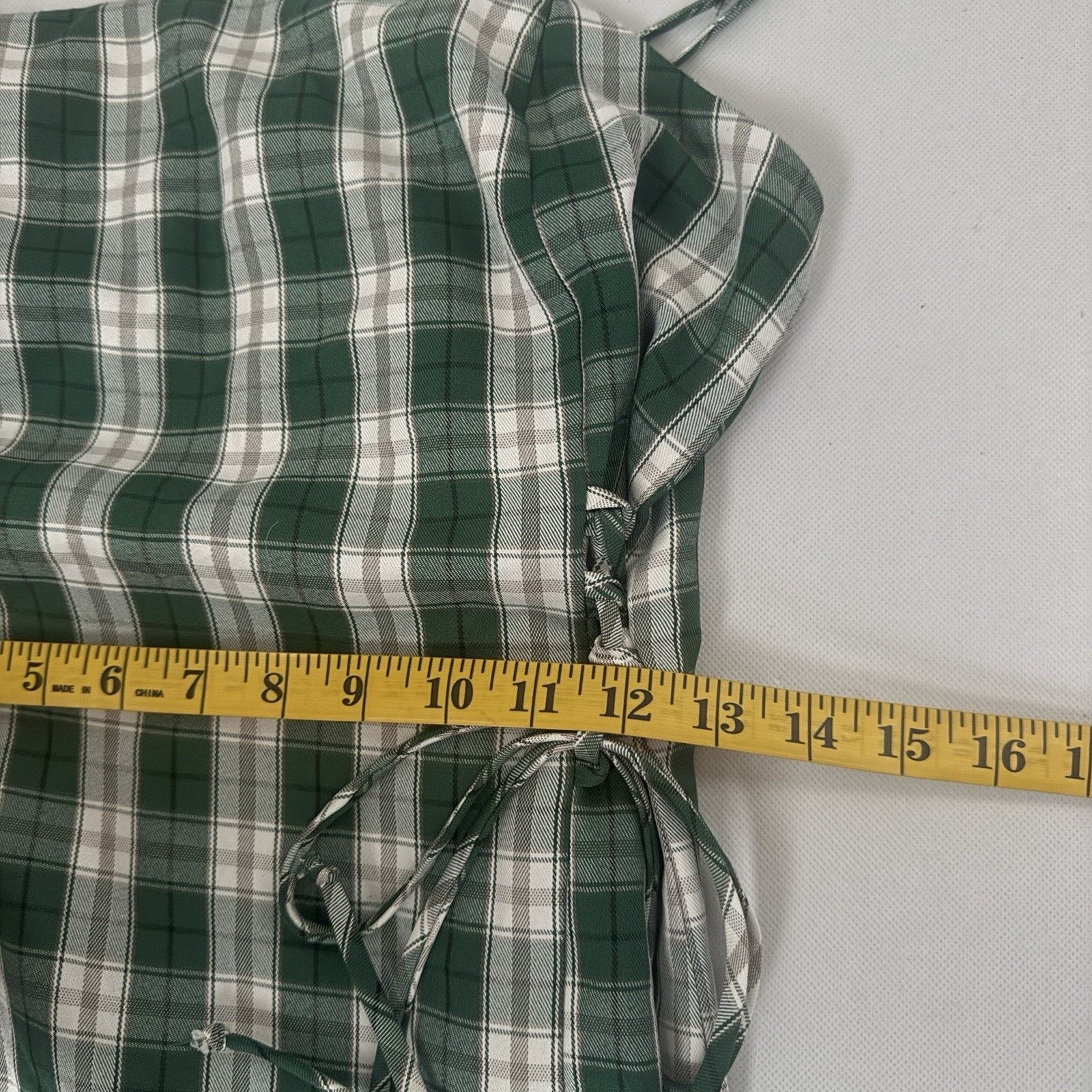 Other Y2K Plaid Lace up Slit School Girl Sexy Mini Clueless Dress Size M / US 6-8 / IT 42-44 - 7 Thumbnail