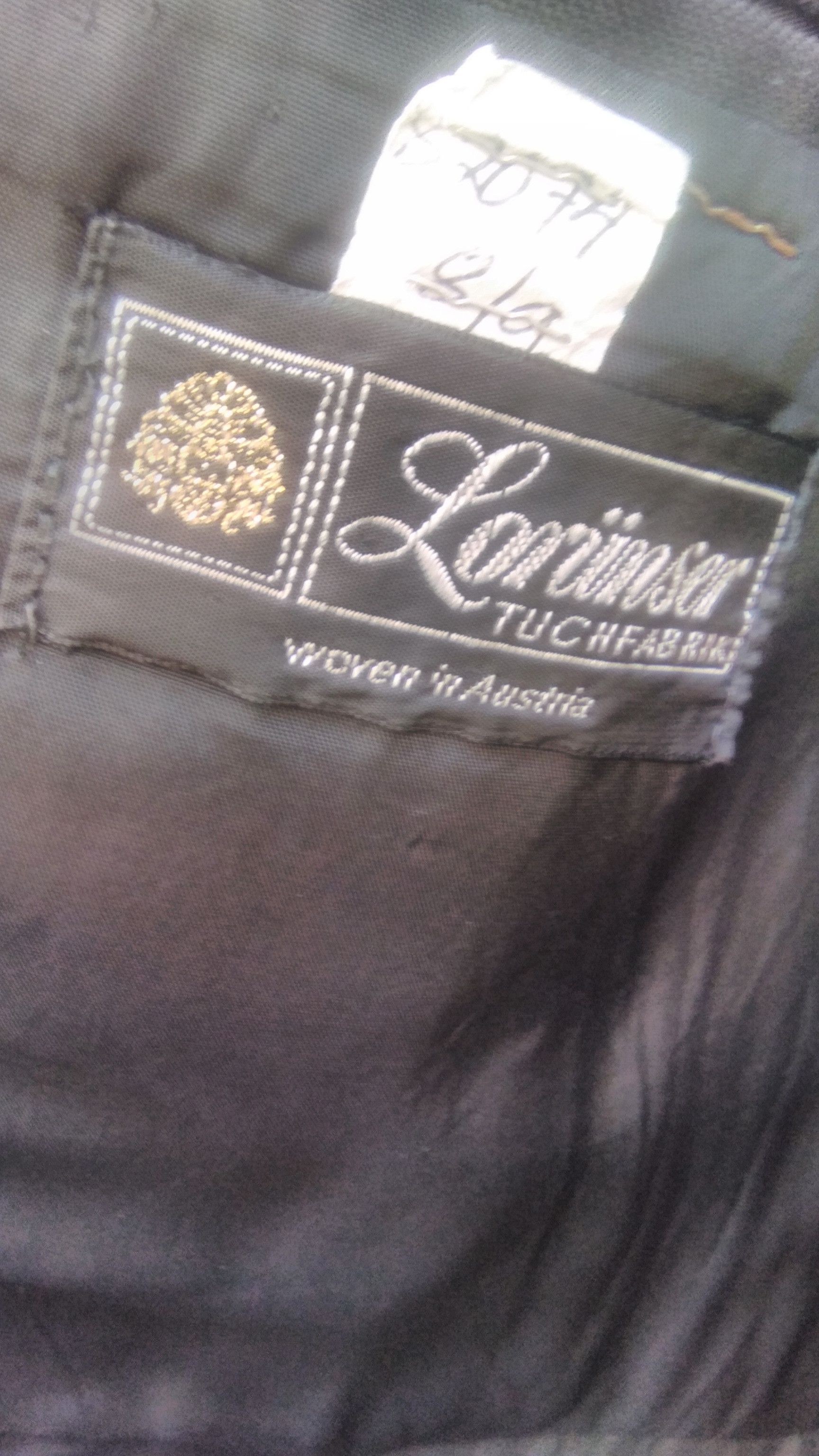 Vintage Austrian Vintage jacket w/tail Size 54L - 8 Thumbnail