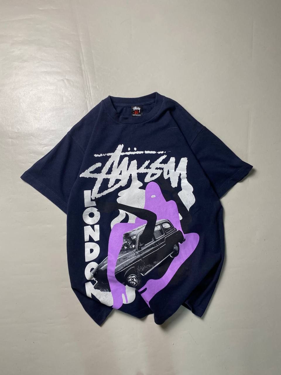 Stussy Vintage Stussy Big Logo 00's London Size US M / EU 48-50 / 2 - 1 Thumbnail