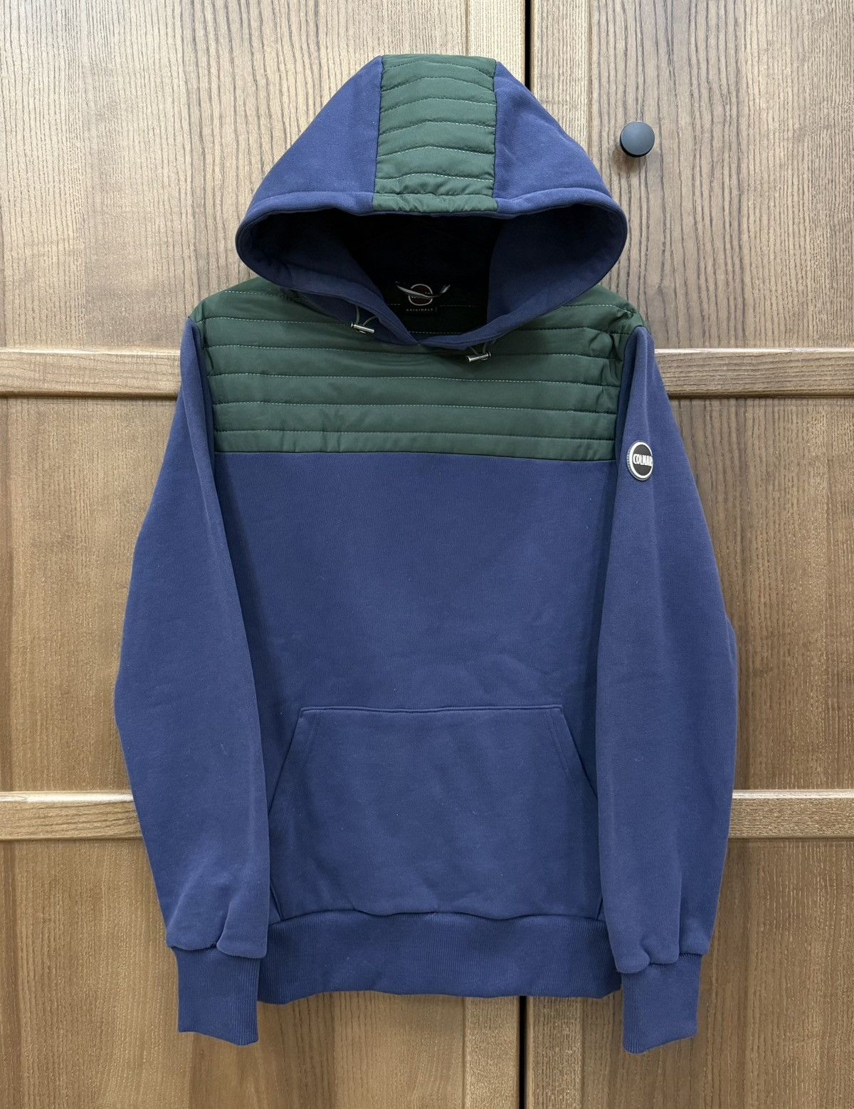 Colmar Colmar Navy Blue Green Hoodie Size US S / EU 44-46 / 1 - 1 Thumbnail