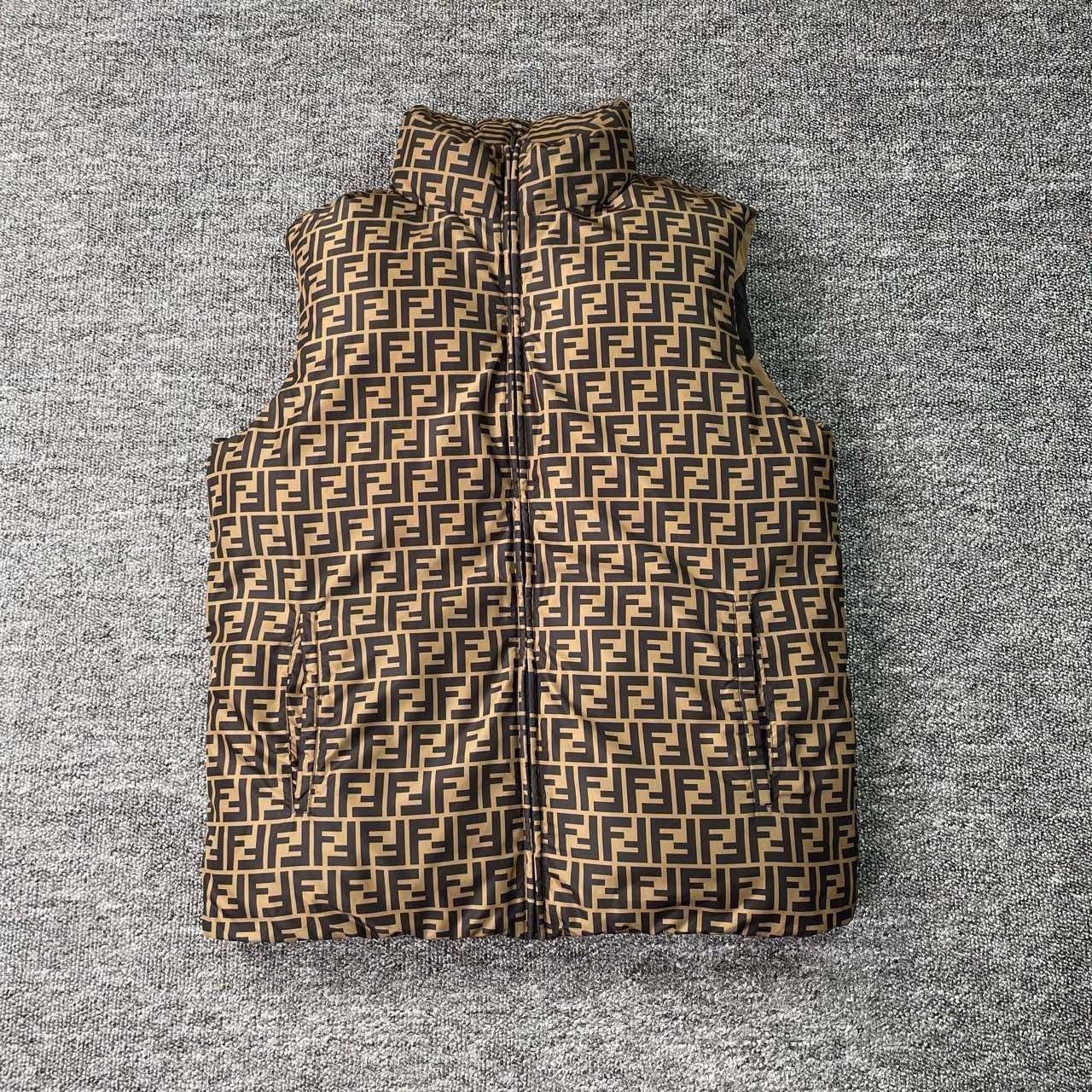 Fendi Fendi Retro Brown Tank Top m Men Size US M / EU 48-50 / 2 - 1 Thumbnail