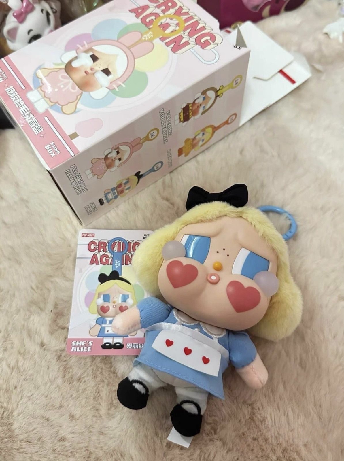 Medicom Toy Pop Mart Crybaby Love Series She‘s Alice Size ONE SIZE - 1 Thumbnail