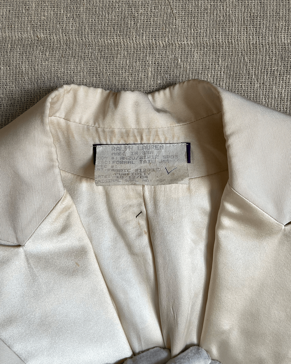 Ralph Lauren Purple Label Ralph Lauren Purple Label Tailcoat Jacket white Made in USA Size 34R - 5 Thumbnail