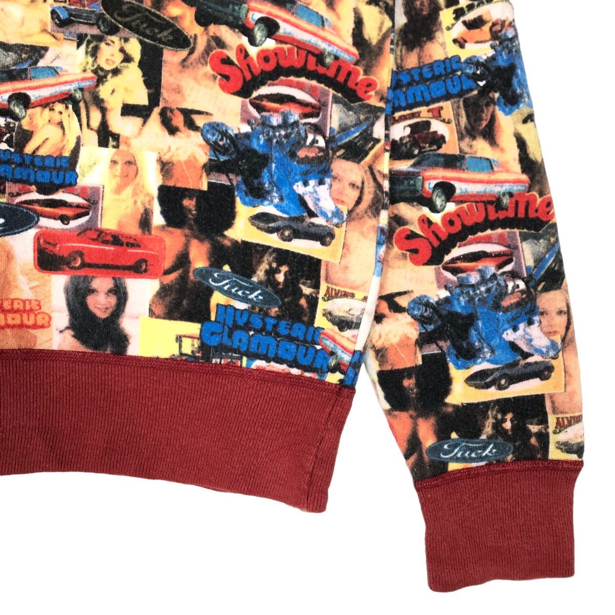 Hysteric Glamour Vintage Hysteric Glamour Showtime Full Print Sweatshirt Size US S / EU 44-46 / 1 - 6 Thumbnail
