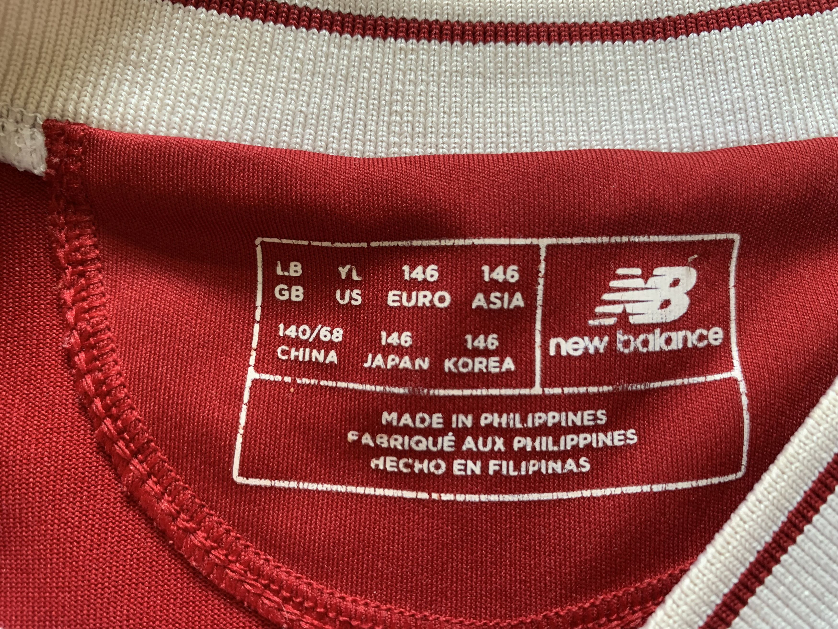 New Balance Liverpool Youth New Balance Red Soccer Jersey Size US XXS / EU 40 - 6 Thumbnail