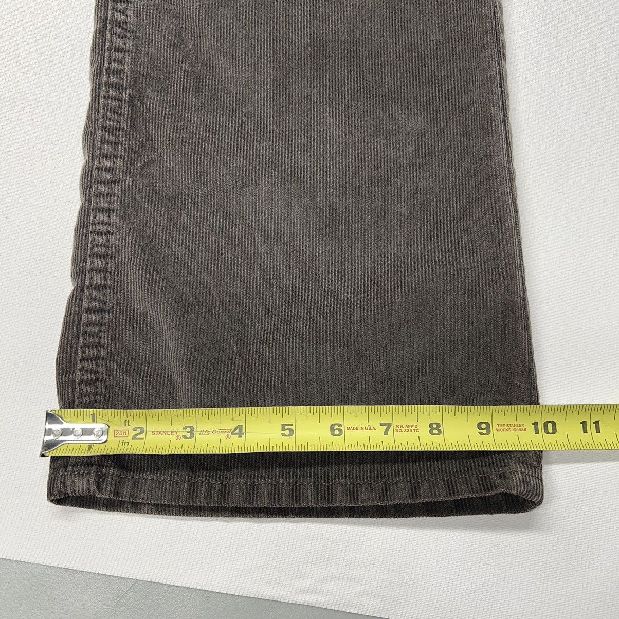 Gap × Vintage Gap Pants Brown Corduroy Relaxed Boot Fit Baggy Grunge Size US 34 / EU 50 - 14 Thumbnail