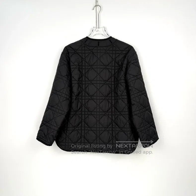 Dior Dior Black and white bird check embroidery bee wool cotton Size XXS / US 00 / IT 34 - 4 Thumbnail