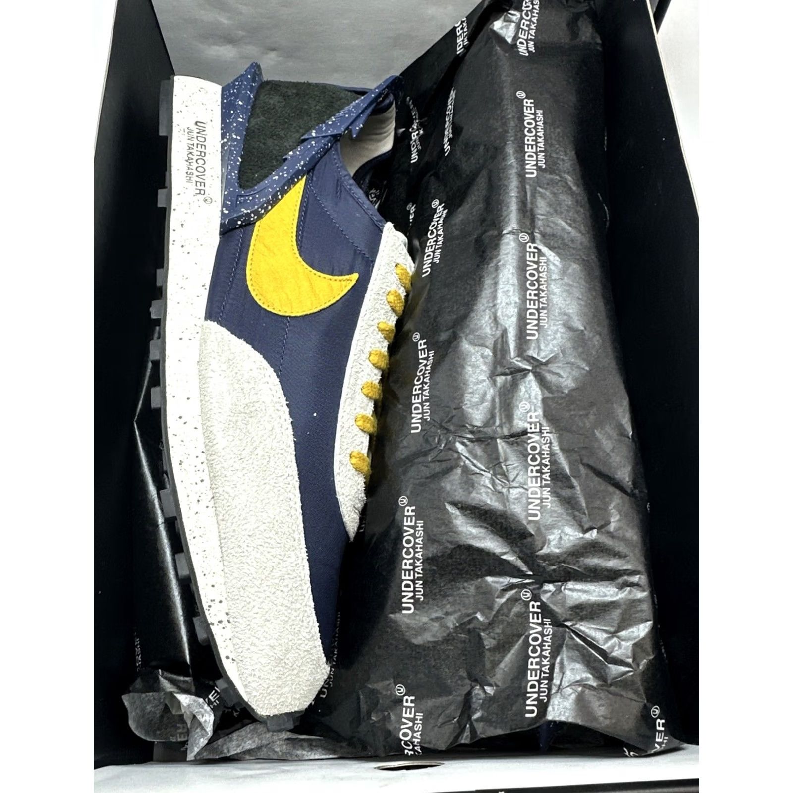 Nike Nike D Break Undercover CJ3295-400 Obsidian Blue Yellow Gold Dart Sail Mens 15 Sneakers Shoes Nike CJ 2019 Mens Size US 15 / EU 48 - 8 Thumbnail