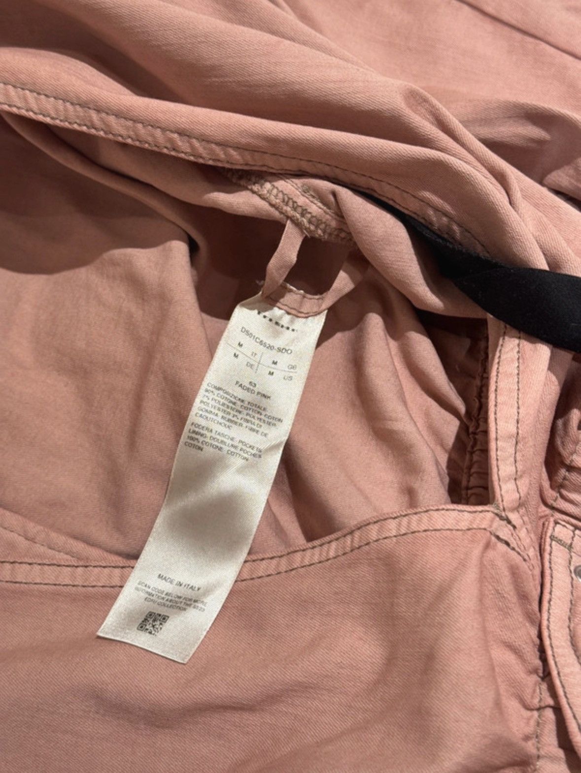 Rick Owens × Rick Owens Drkshdw Rick Owens DRKSHDW Eclipse Jumpsuit Pink Size 28" / US 6 / IT 42 - 5 Thumbnail