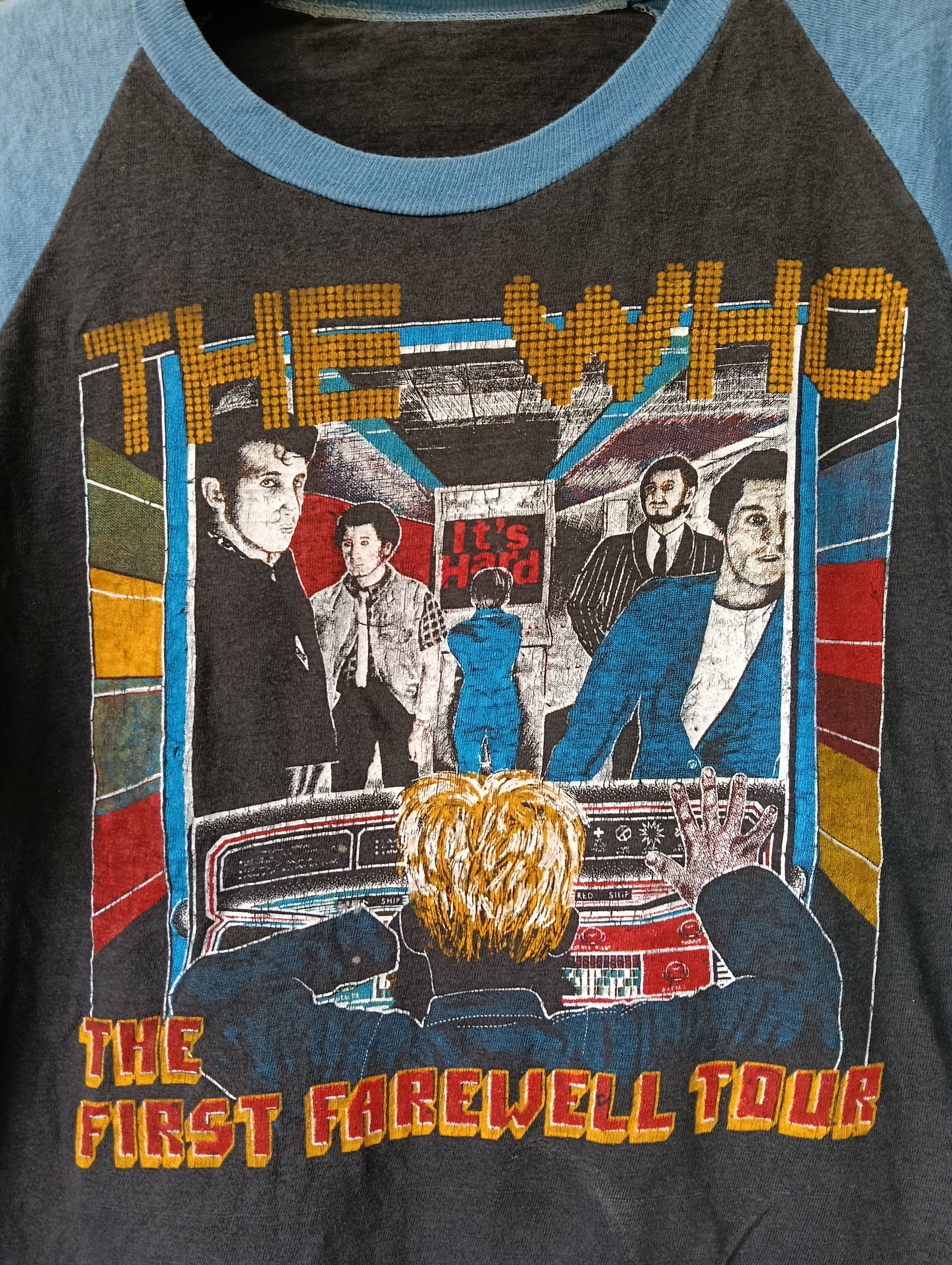 Vintage The Who Sold Out US Tour vintage t shirt 80s M. Size US M / EU 48-50 / 2 - 2 Thumbnail