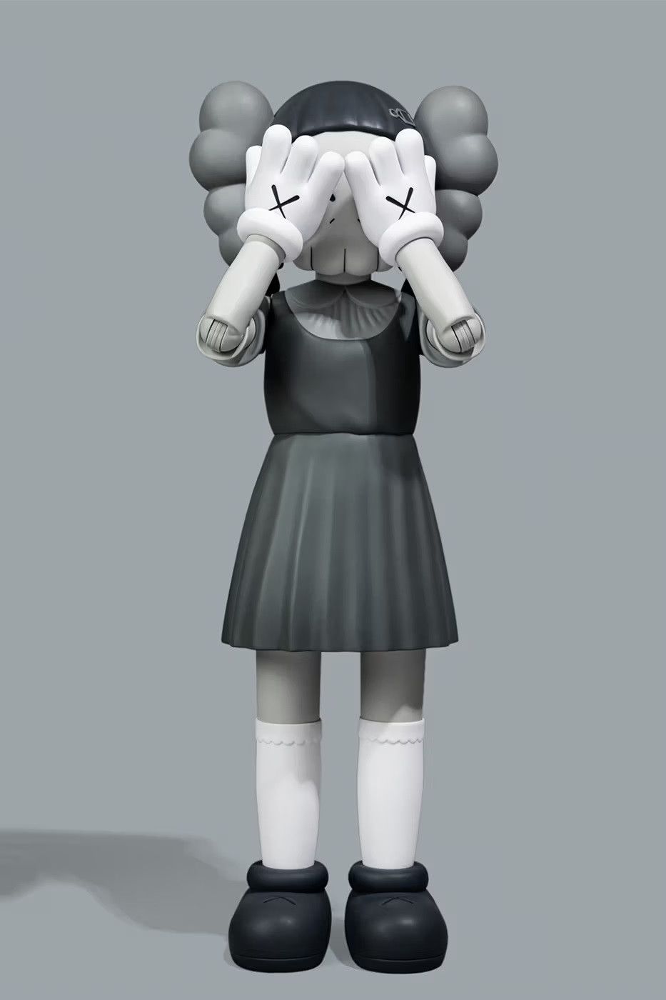 Kaws × Medicom Toy Kaws x Squid Game Young-Hee Vinyl Figure Grey Size ONE SIZE - 2 Thumbnail