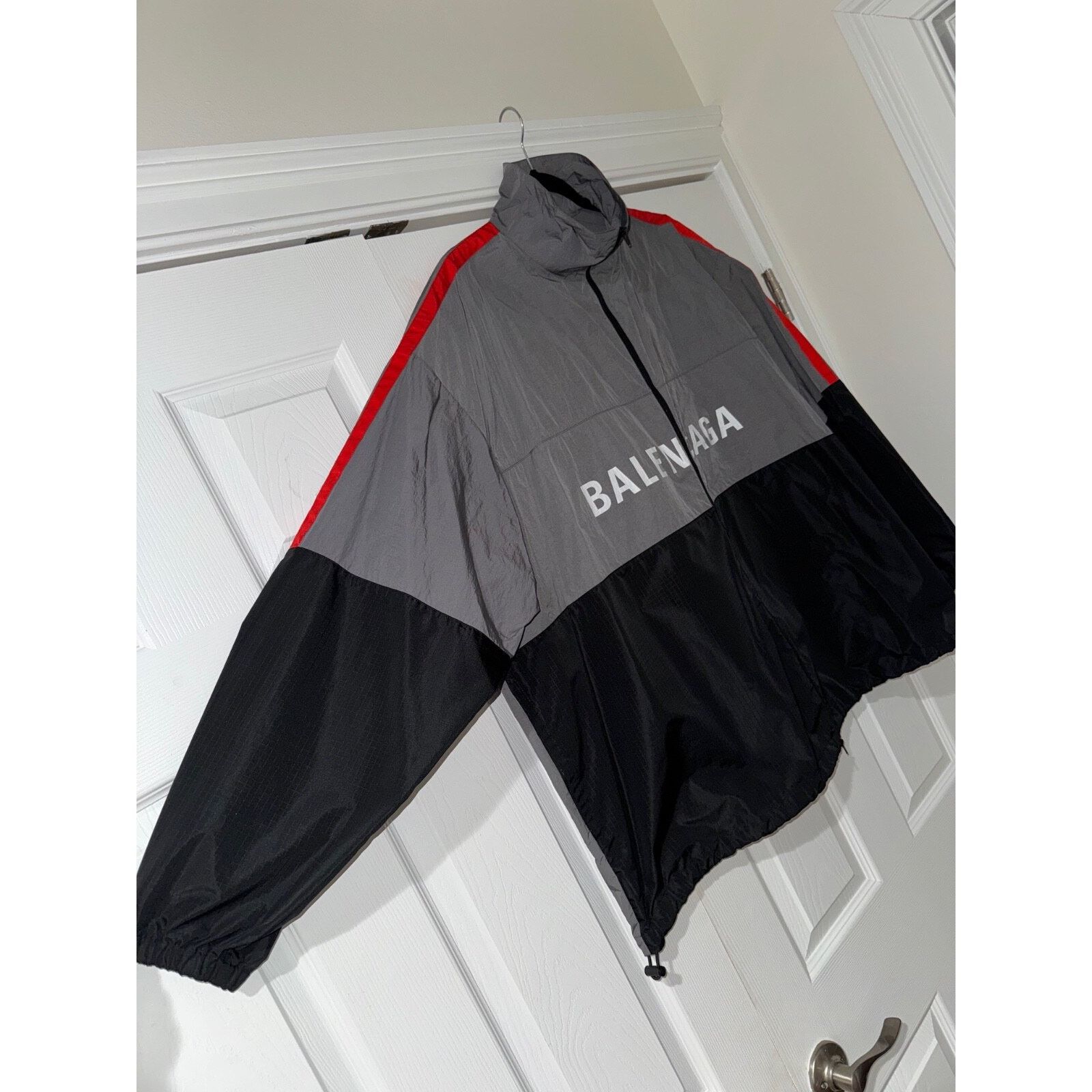 Balenciaga Balenciaga Zipper Oversized Elephant Windbreaker Jacket 46 Size US S / EU 44-46 / 1 - 5 Thumbnail