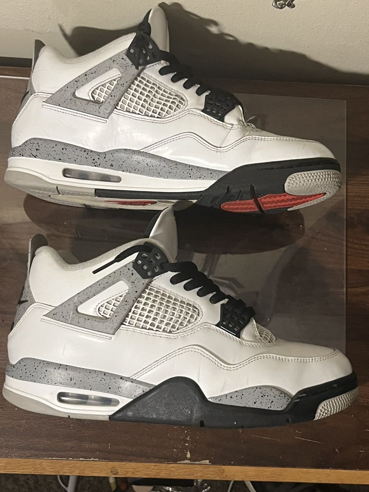 Jordan Brand Air Jordan 4 “white cement” 2025 Size US 12 / EU 45 - 2 Thumbnail