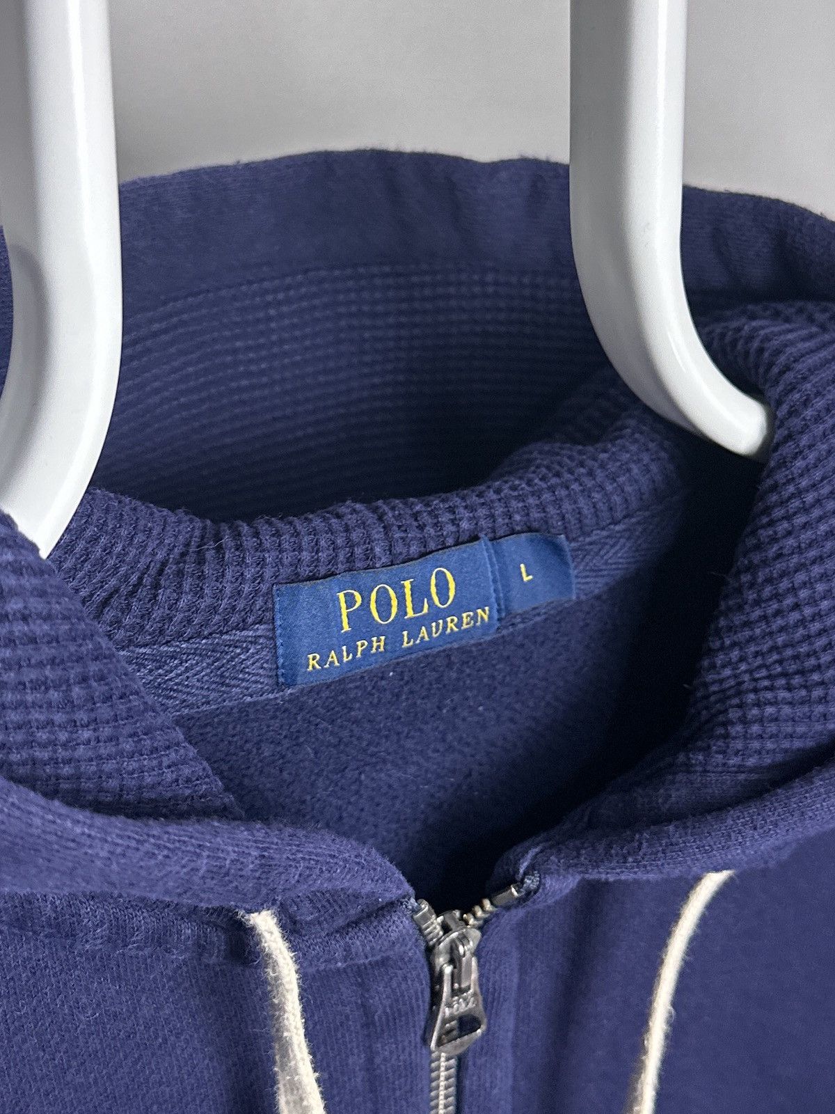 Polo Ralph Lauren Polo Ralph Lauren Zip Up Hoodie Y2K Size L Size US L / EU 52-54 / 3 - 5 Thumbnail