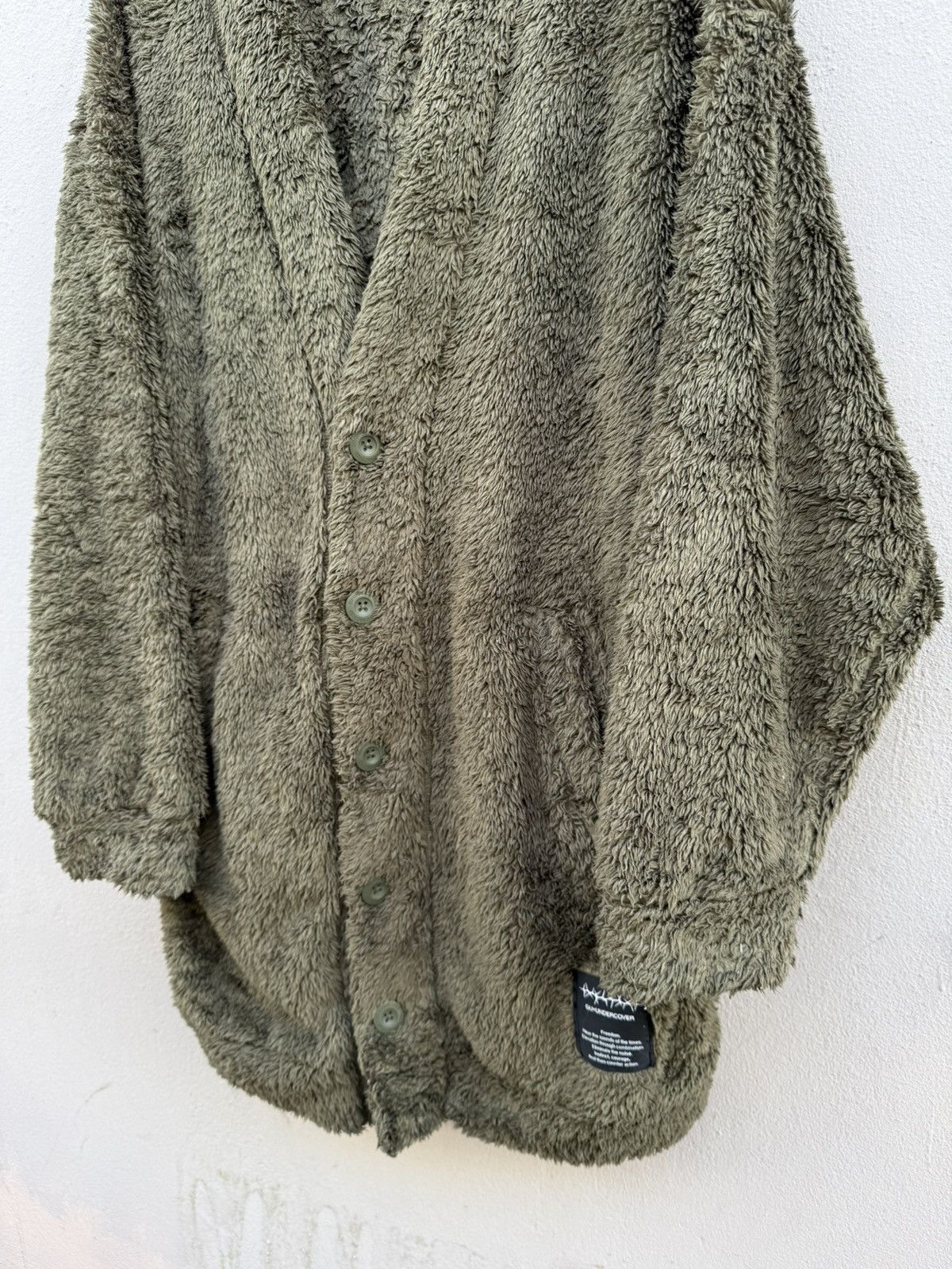 GU × Undercover GU x UNDERCOVER by JunTakahashi “Freedom” Open Collar Fleece Size US L / EU 52-54 / 3 - 4 Thumbnail
