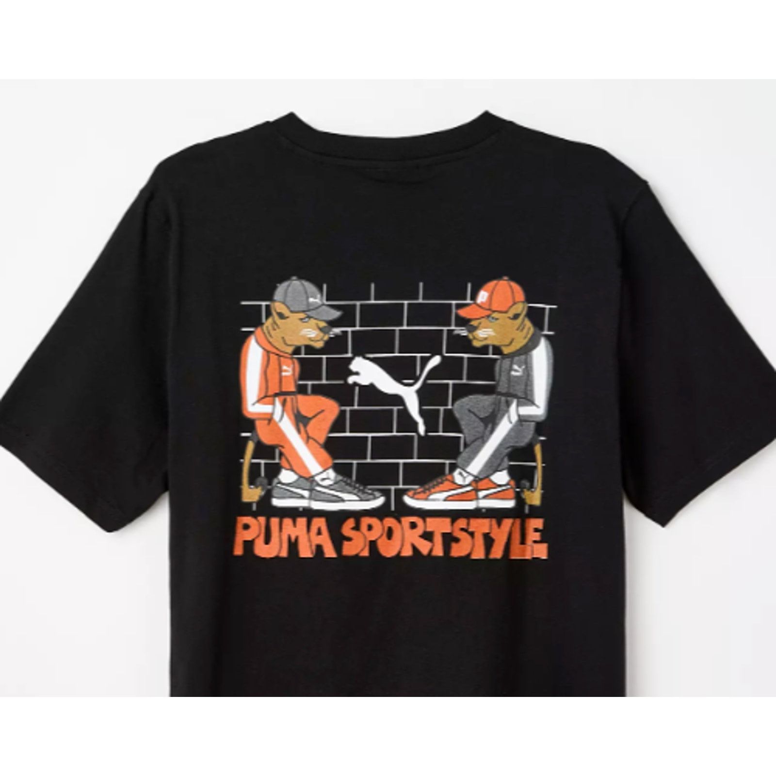 Puma Puma GRAPHIC Street Cats Tee Streetwear 622516-01 T-Shirt LE Size US L / EU 52-54 / 3 - 1 Thumbnail