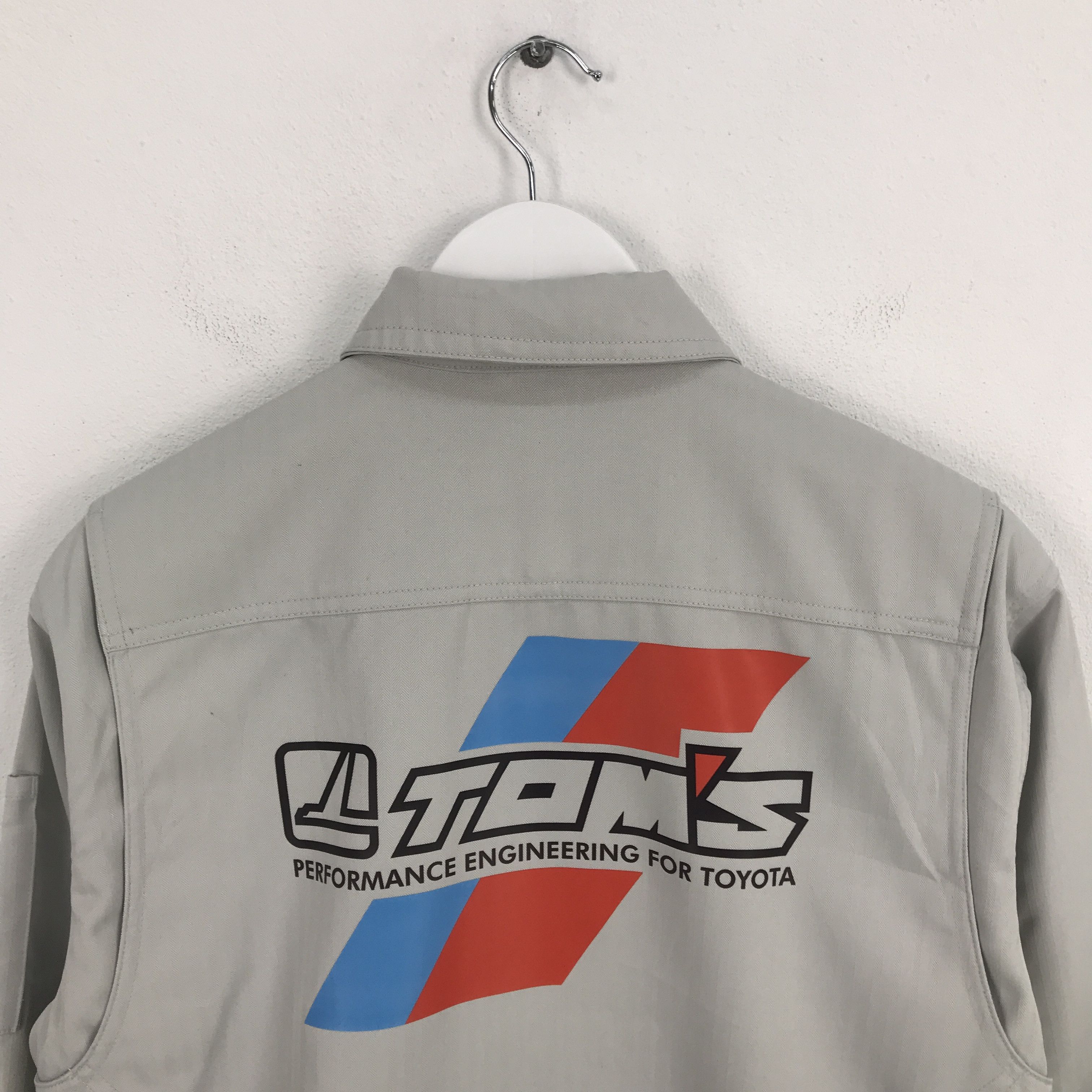 Sports Specialties Vtg Toyota tom's racing Work uniform custom jacket Size US L / EU 52-54 / 3 - 4 Thumbnail