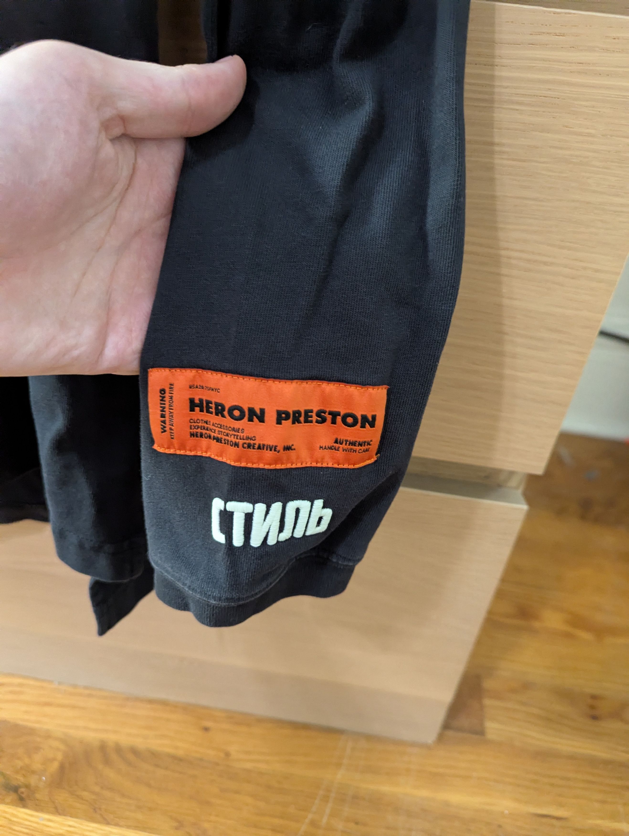 Heron Preston Heron Preston Style Russian Mock Neck Long Sleeve Shirt Size US M / EU 48-50 / 2 - 3 Thumbnail