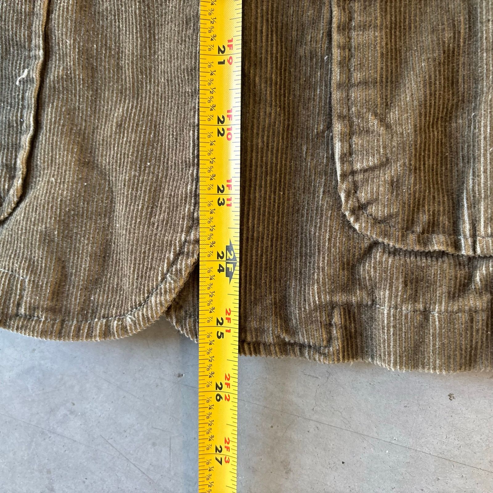 Vintage y2k vintage green earthtone corduroy jacket Size US M / EU 48-50 / 2 - 3 Thumbnail