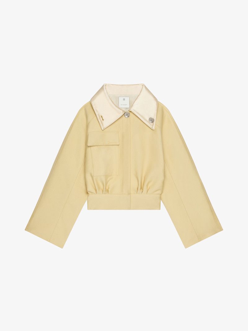 Givenchy o1w1db10326 Light Varsity Jacket in Yellow Size XS / US 0-2 / IT 36-38 - 1 Thumbnail