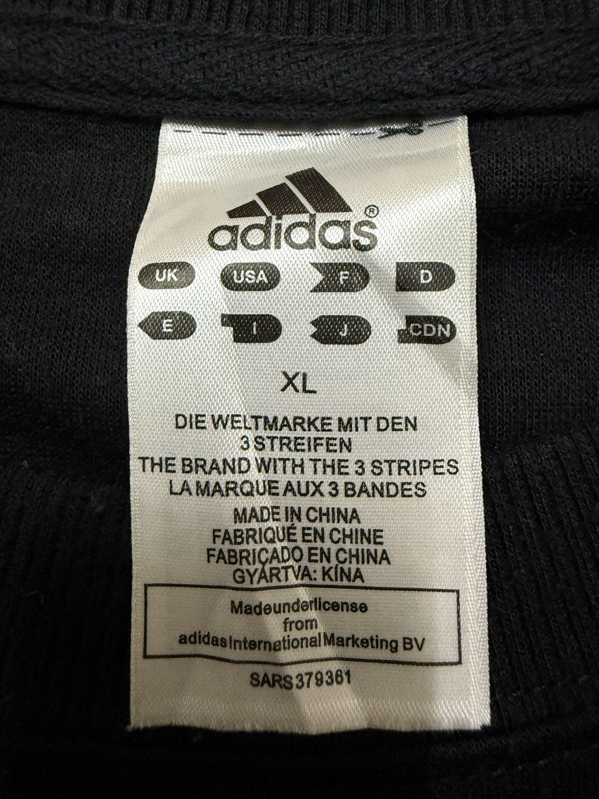 Adidas ADIDAS MARTIAL ARTS BACKHIT LOGO SWEATSHIRT Size US L / EU 52-54 / 3 - 6 Thumbnail