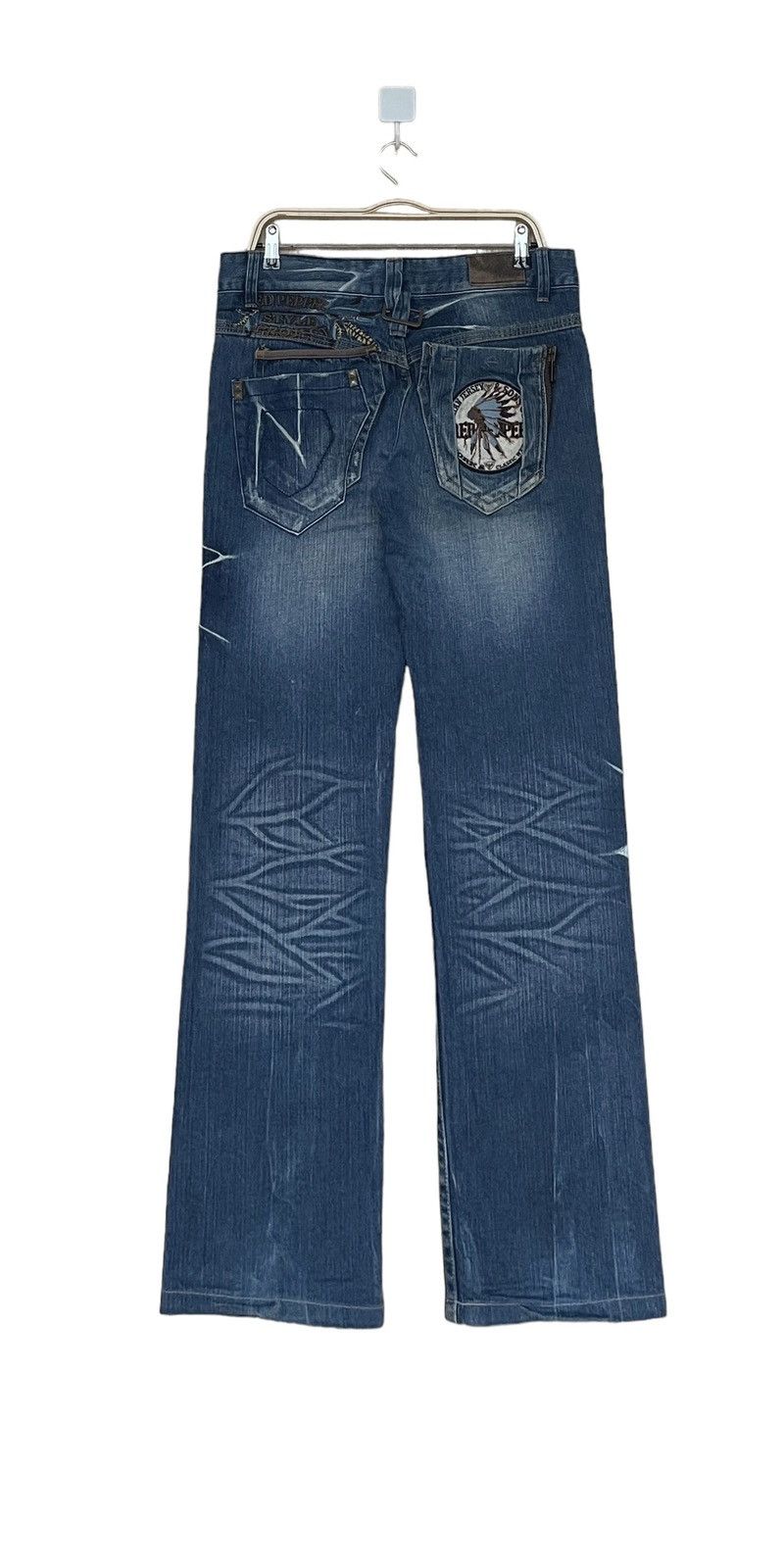 If Six Was Nine × Japanese Brand Vintage Japanese Brand Red Pepper Jeans 1990s Size US 31 - 2 Thumbnail